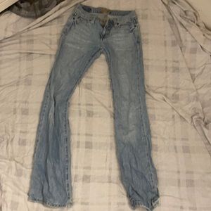Abercrombie and Fitch low waisted jeans